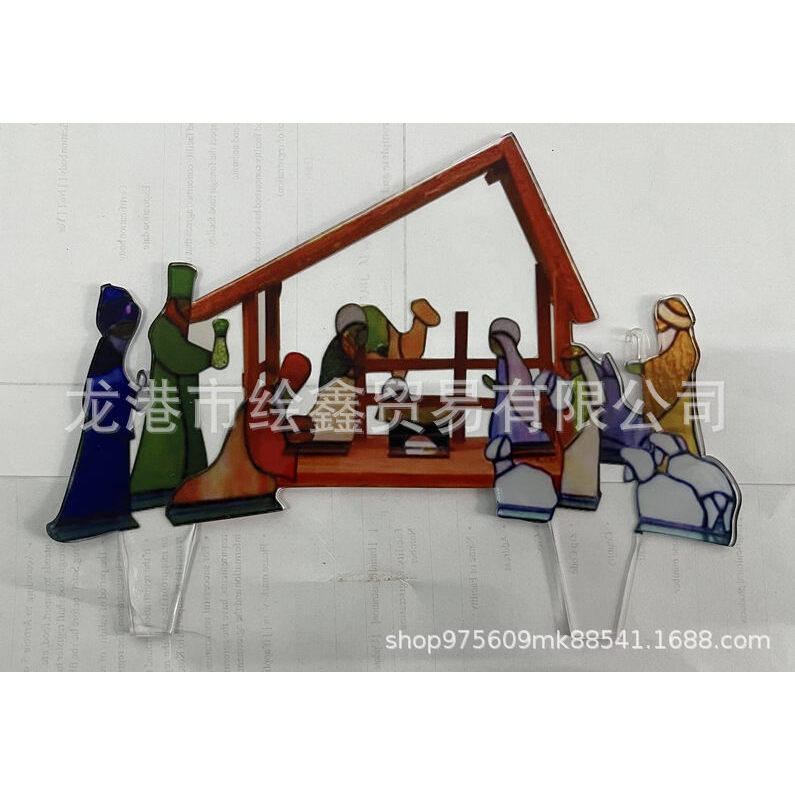 Independent station Light Up Chicken Holiday Decoration Jes