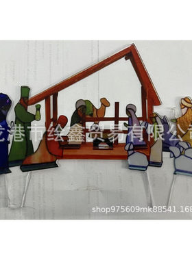 Independent station Light Up Chicken Holiday Decoration Jes