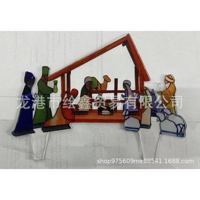 Independent station Light Up Chicken Holiday Decoration Jes