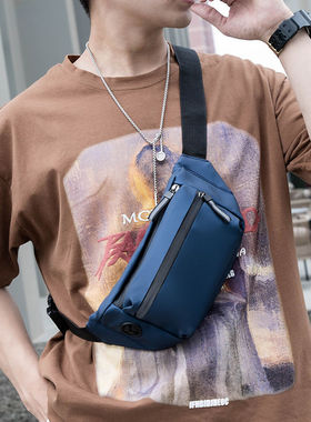 Chest bag waterproof men's waist bag casual outdoor sports