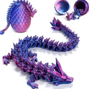 3D printed dragon 3D printed dragon egg divine dragon gemst