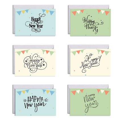 American style New Testament Blessing Cross Fashion Card wi