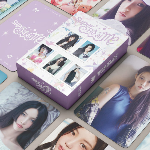 ILLIT 1st Mini Album SUPER REAL ME Small Card 55 LOMO Cards