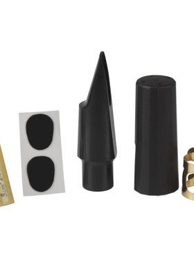 Mezzo saxophone headband set with headband, clip, cap, whis