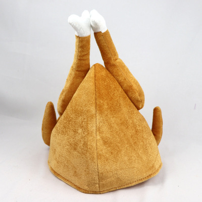 New Halloween Thanksgiving Chicken Leg Hat Christmas Chef T