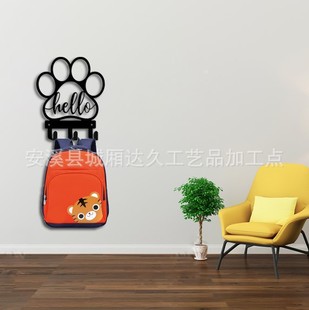 Dog leash rack on the wall, belt rack, wall hanging rack, d