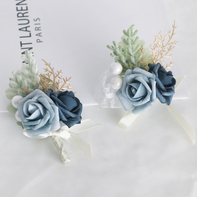Imitation flower wedding bridegroom bride bosom flower wedd