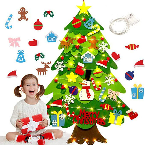 Christmas Decoration Gifts, Children's Handmade Puzzle DIY