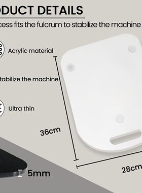 Thermomix TM5 TM6 Blender Acrylic Transparent Anti slip Pad