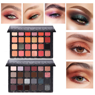 MAFFICK 24 color leopard eye shadow palette chameleon drago