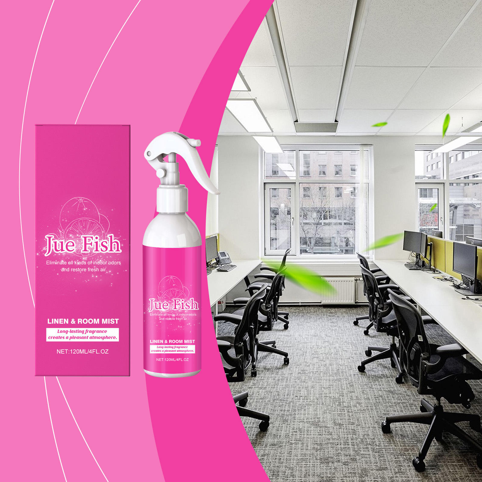JUE FISH Indoor spray Home Hotel Natural, Fresh, Persistent