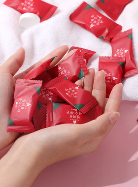 Disposable compressed towel, thickened and enlarged square