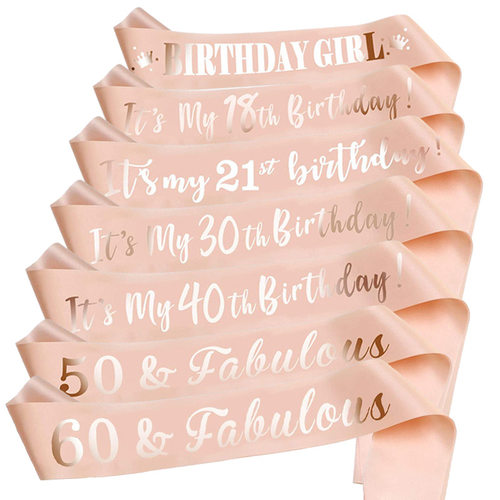 Birthday ball party It's my 18th birthday shoulder strap ch