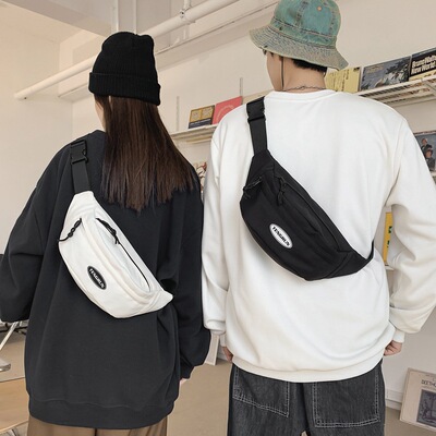 Mobile waist bag trendy brand men's chest bag Japanese ligh