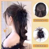 pricked high chicken grab Half fountain feathers clip pon