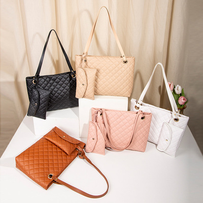 Tote bag two-piece set 2024 ladies handbags fashion women's