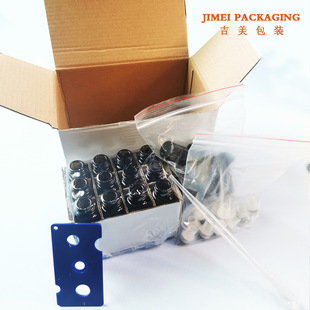 10ml essential oil distribution bottle, 12 brown dropper bo