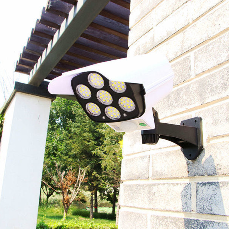 Solar monitoring light simulation courtyard light remote co