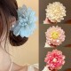 Korean double Fabric hair sided flower 2024 version clip