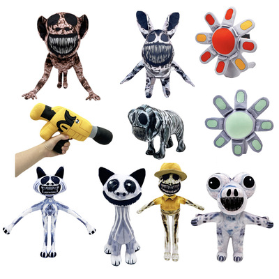 New product ZOONOMALY deformed zoo game peripheral plush to