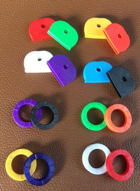 Colorful keycaps, resilient keyrings, elastic identificatio