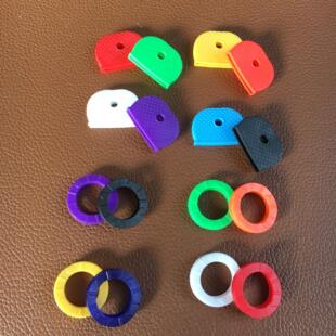 Colorful keycaps, resilient keyrings, elastic identificatio