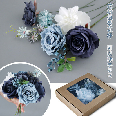 Boxed Flowers Wedding Birthday Party Flower Gift Box Propos