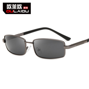 Oreo 2043 small box polarized sunglasses for men drivers, d