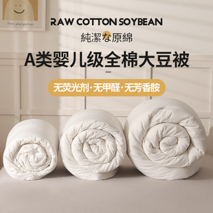 A-class cotton soybean fiber blanket, 100% pure cotton, stu