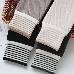 23 girls' leggings with thick fleece for autumn and winter