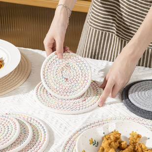 dining mat table heat plat Woven resistant insulation