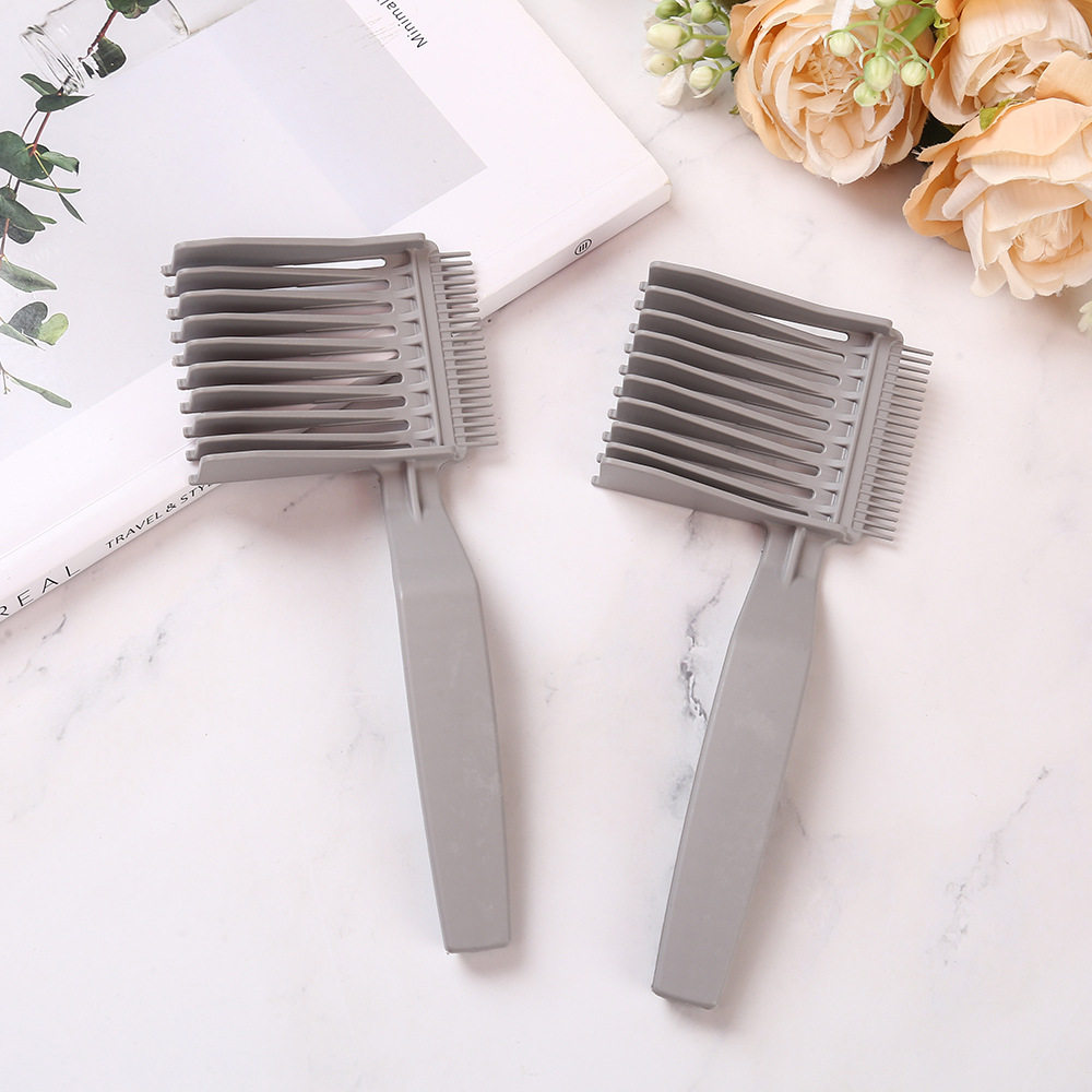 Men's electric hair clipper with flat head, gradient design