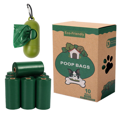 Degradable pet garbage bag, dog litter bag, outdoor pet gar