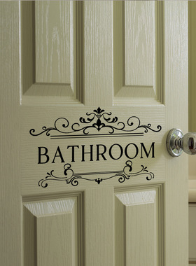 Multiplebathroomdoorsticke