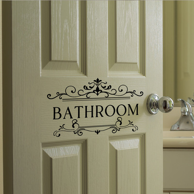 Multiplebathroomdoorsticke