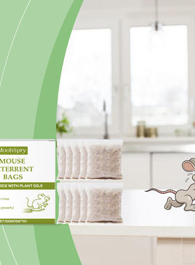 MOONSPRY Mouse Repellent Pack Peppermint Oil Home Rodent Re
