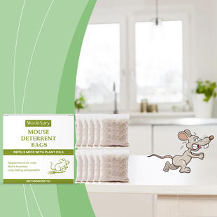 Pack Peppermint Oil MOONSPRY Rodent Repellent Home Mouse