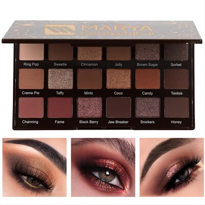 18coloreyeshadowwith