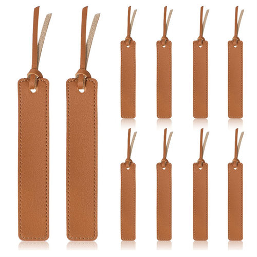 Leather bookmark, notepad, marked cultural and creative pro