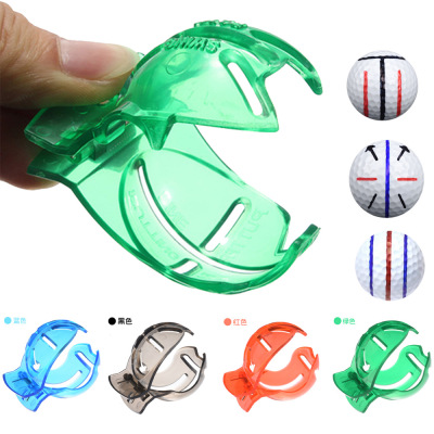 New Golf Thread Clip T-shaped Drawing Ball Tool Three line