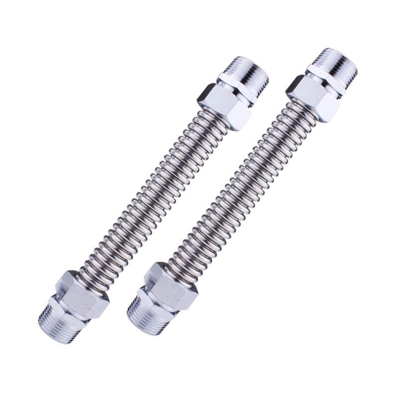 304不锈钢空调波纹管DN15风机盘管空调金属软管4分6分1寸DN20 25