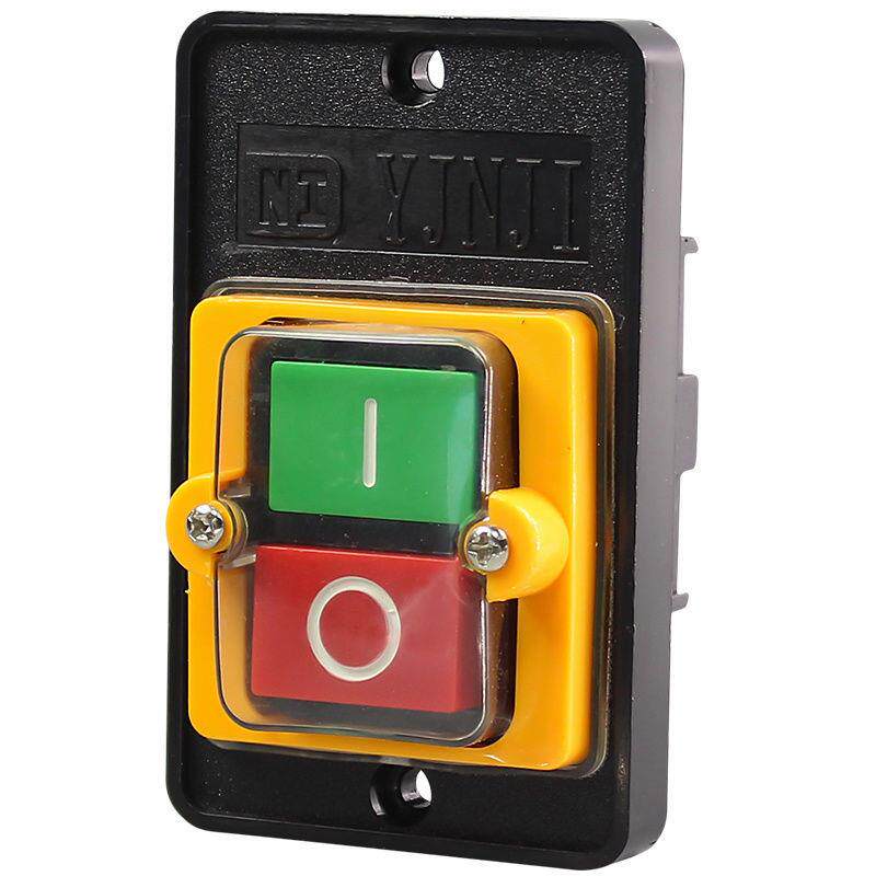 无油烟烧烤车风机开关净化开关KAO-5M防水压扣控制按钮红绿开关