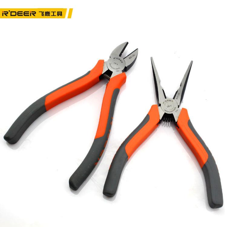 香港飛鹿 日式尖嘴钳 斜嘴钳 工业级尖头钳/尖咀钳/尖口钳 铬钒钢