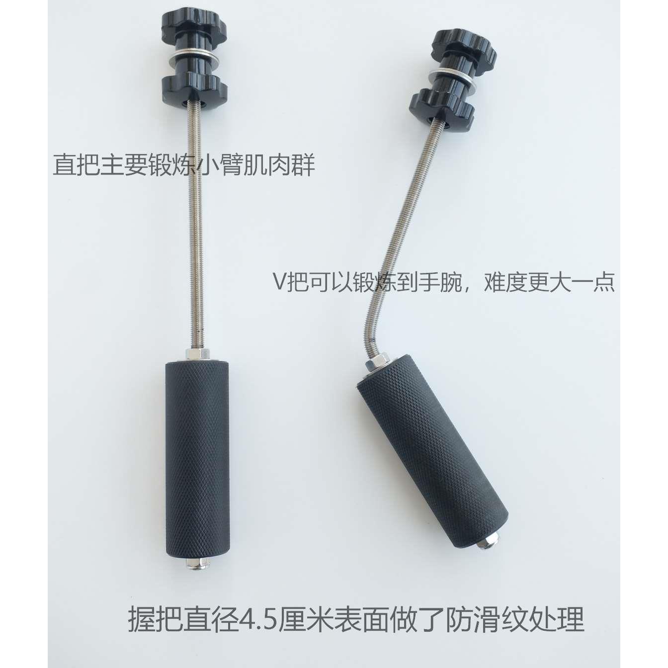 李小龙手指前臂肌群训练旋前V杆虎口力增强腕力器材把手三角韧带