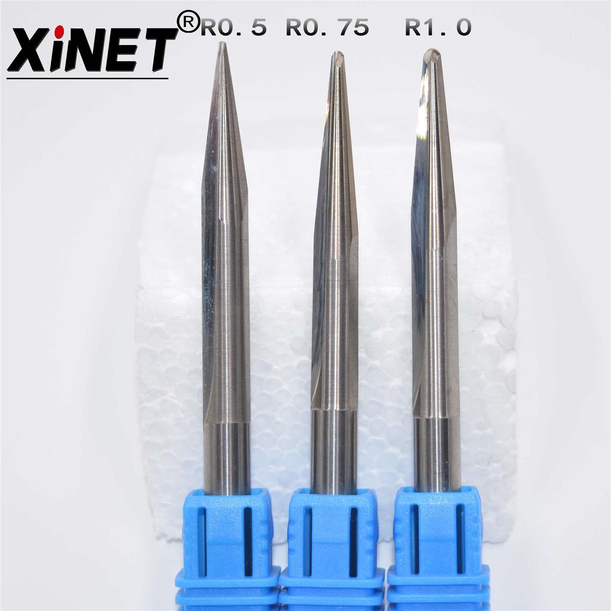 CNC电脑雕刻机刀具/锥度球尖刀/锥度球铣刀/深度浮雕刀具