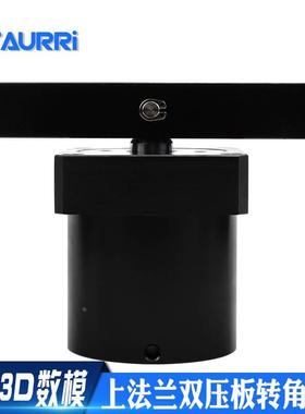 艾拉瑞尔上法兰ASCD-25-32-40-50-63 DR DL双压板ASC转角90度180