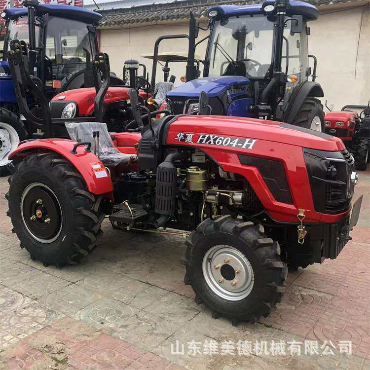 国补华夏604大棚王拖拉机 低矮性四驱果园树林耕地机 常柴动力