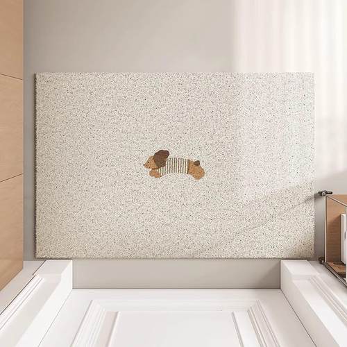 瑞士纯色丝圈防滑耐脏玄关地垫