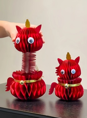 这个马年开运吉祥摆件太可爱了吧