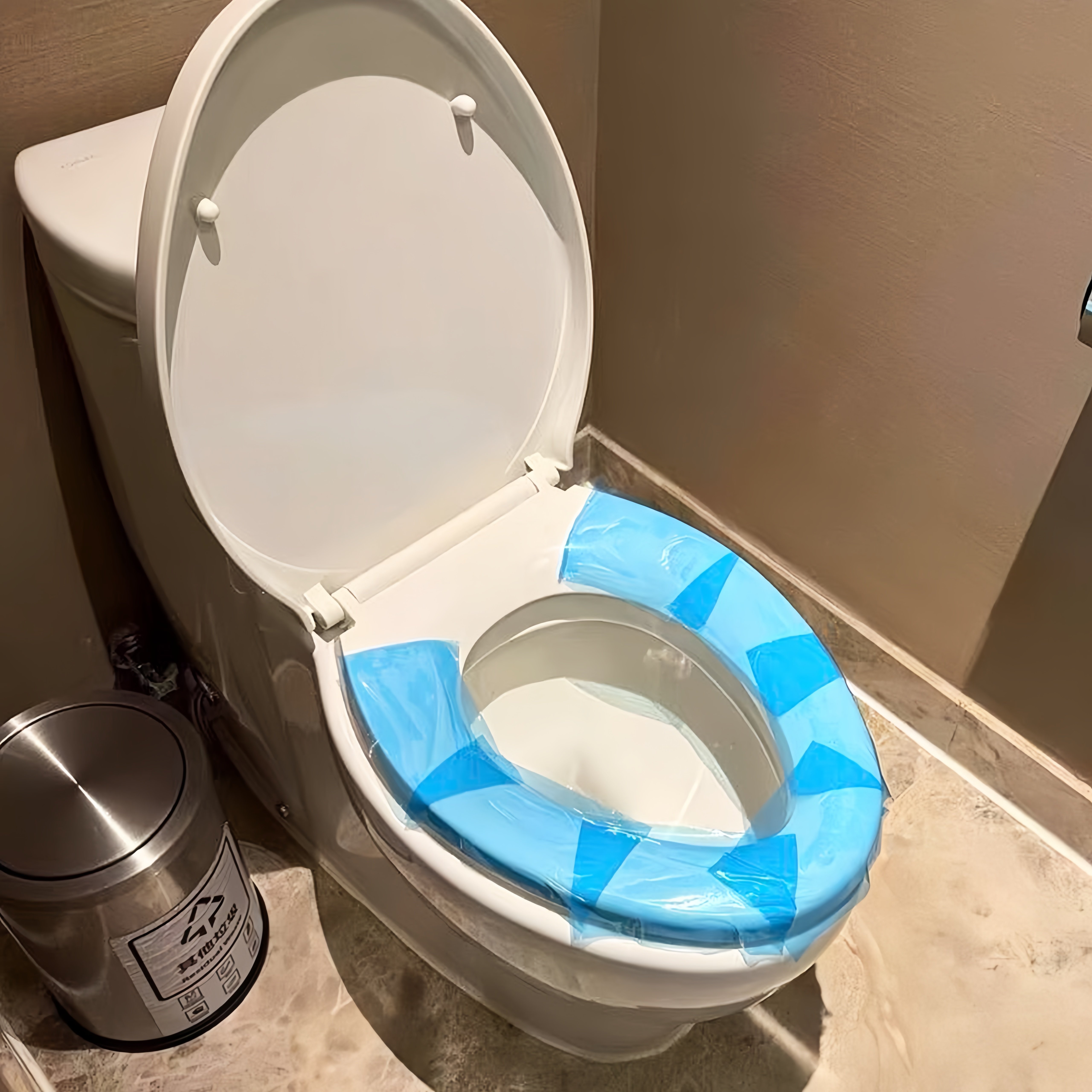 一次性隔脏膜酒店旅行出差便携马桶垫隔脏圈防水洗漱台桌面保护膜,户外/登山/野营/旅行用品,旅行洗漱套装,淘宝优惠券,粉丝福利购,淘宝优惠卷